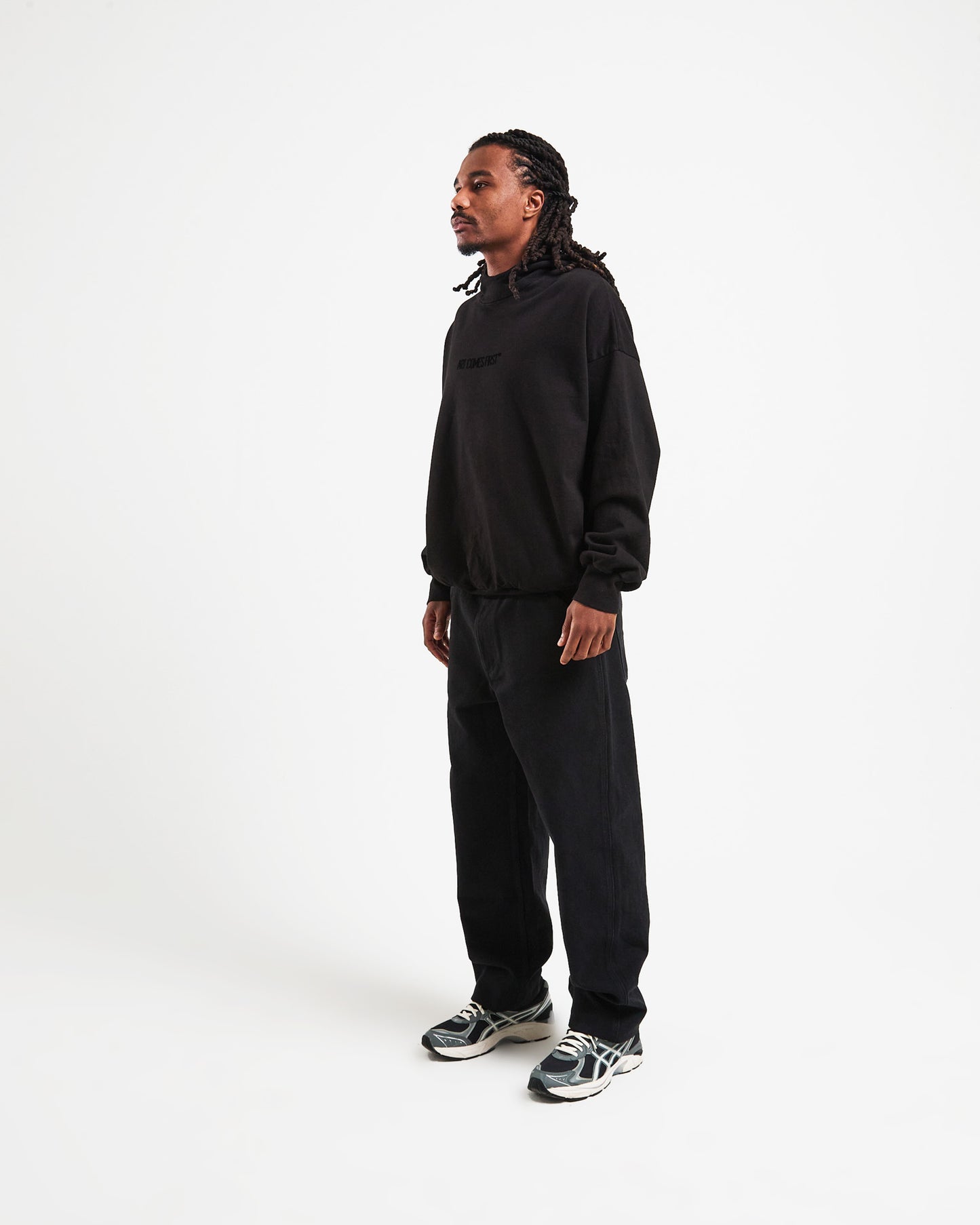 ACT TEXT OVAL HOODIE