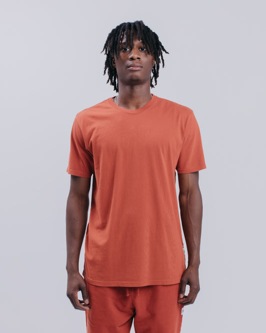 BASIC S/S TEE - RUST