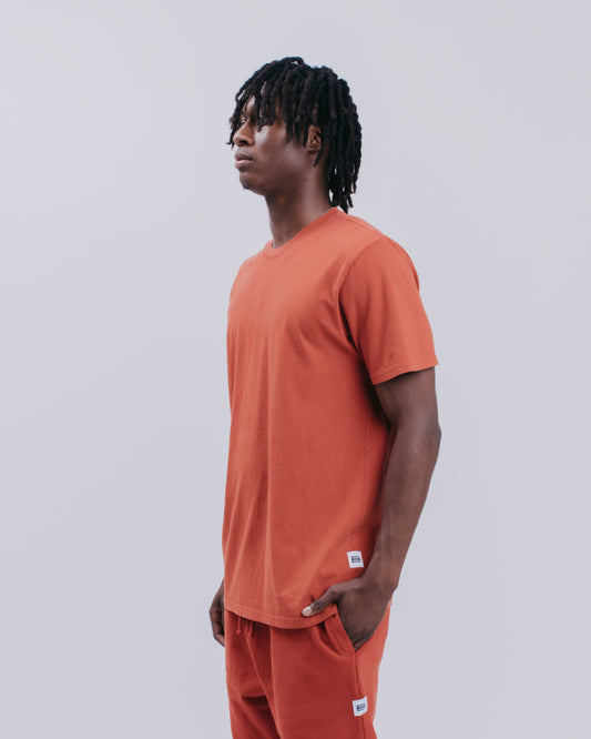 BASIC S/S TEE - RUST