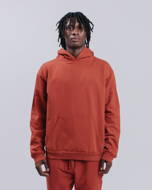 HEAVYWEIGHT HOODIE - RUST