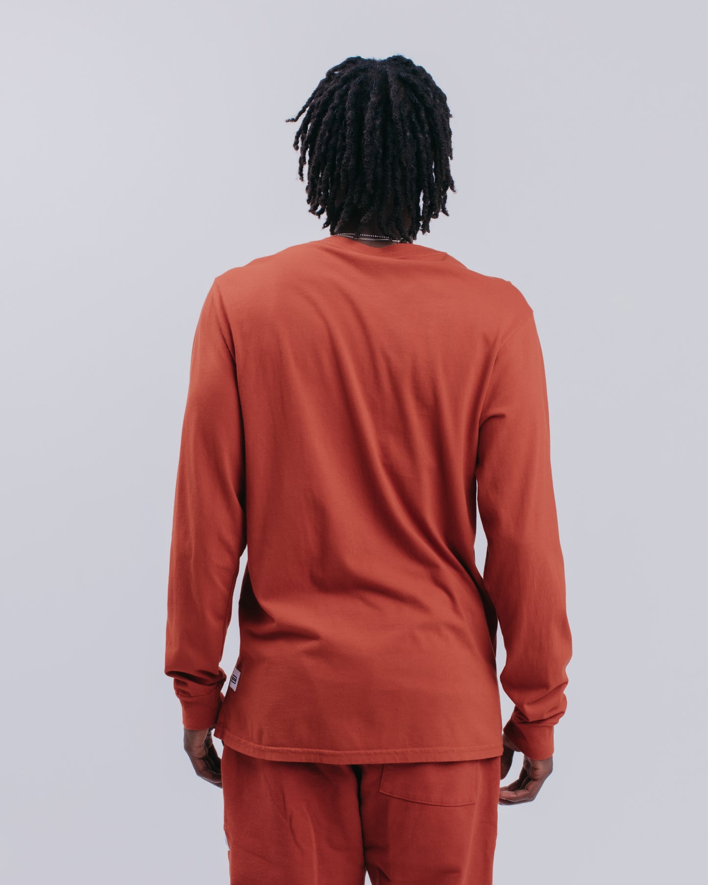 PREMIUM L/S TEE - RUST