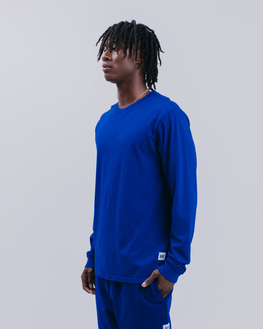 PREMIUM L/S TEE - NAVY