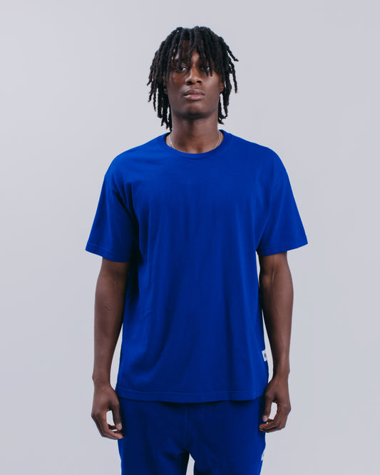 DROP SHOULDER S/S TEE - NAVY