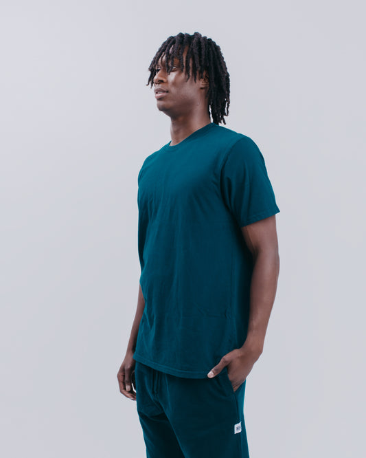PREMIUM S/S TEE - HUNTER GREEN