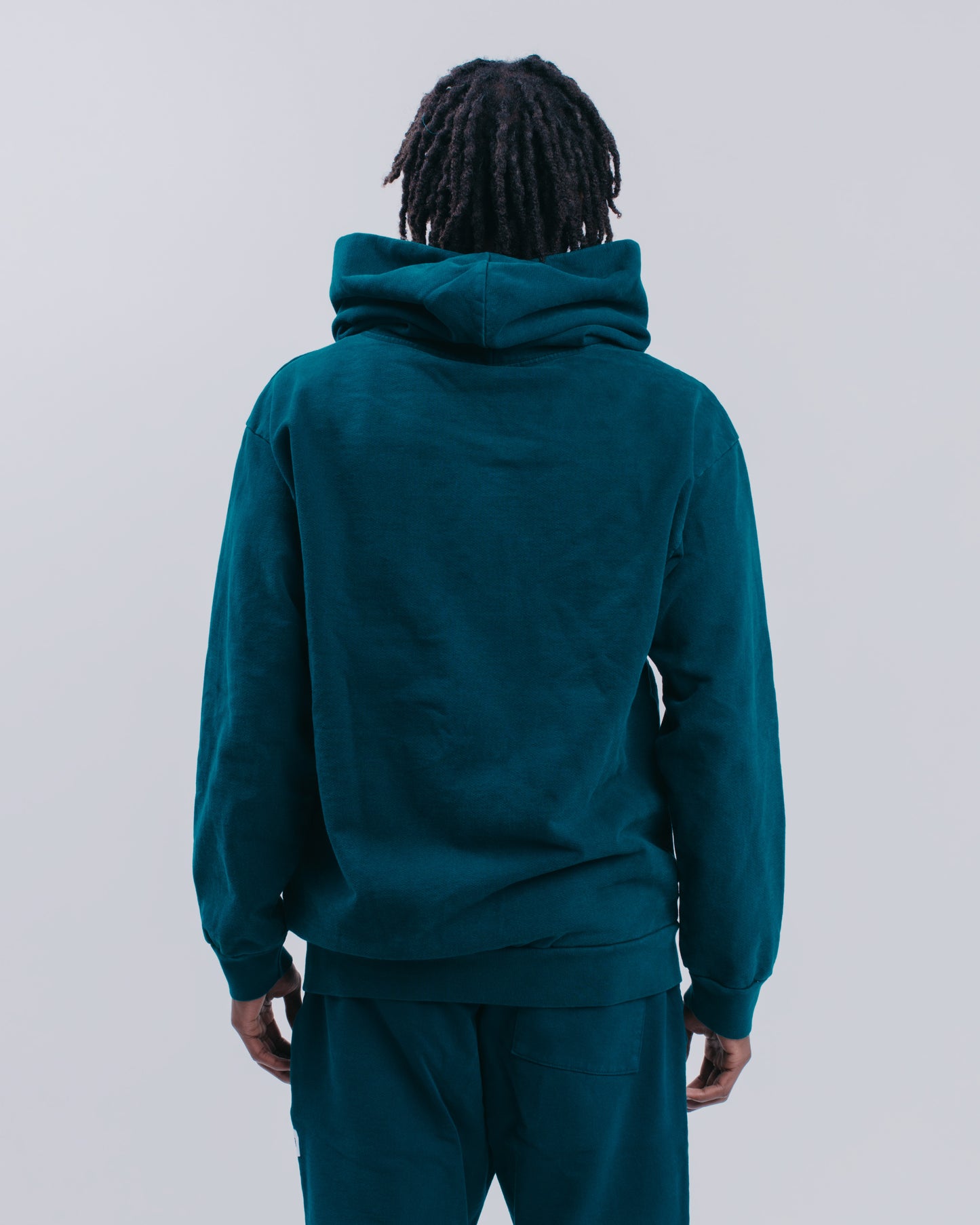 ZIP HOODIE - HUNTER GREEN