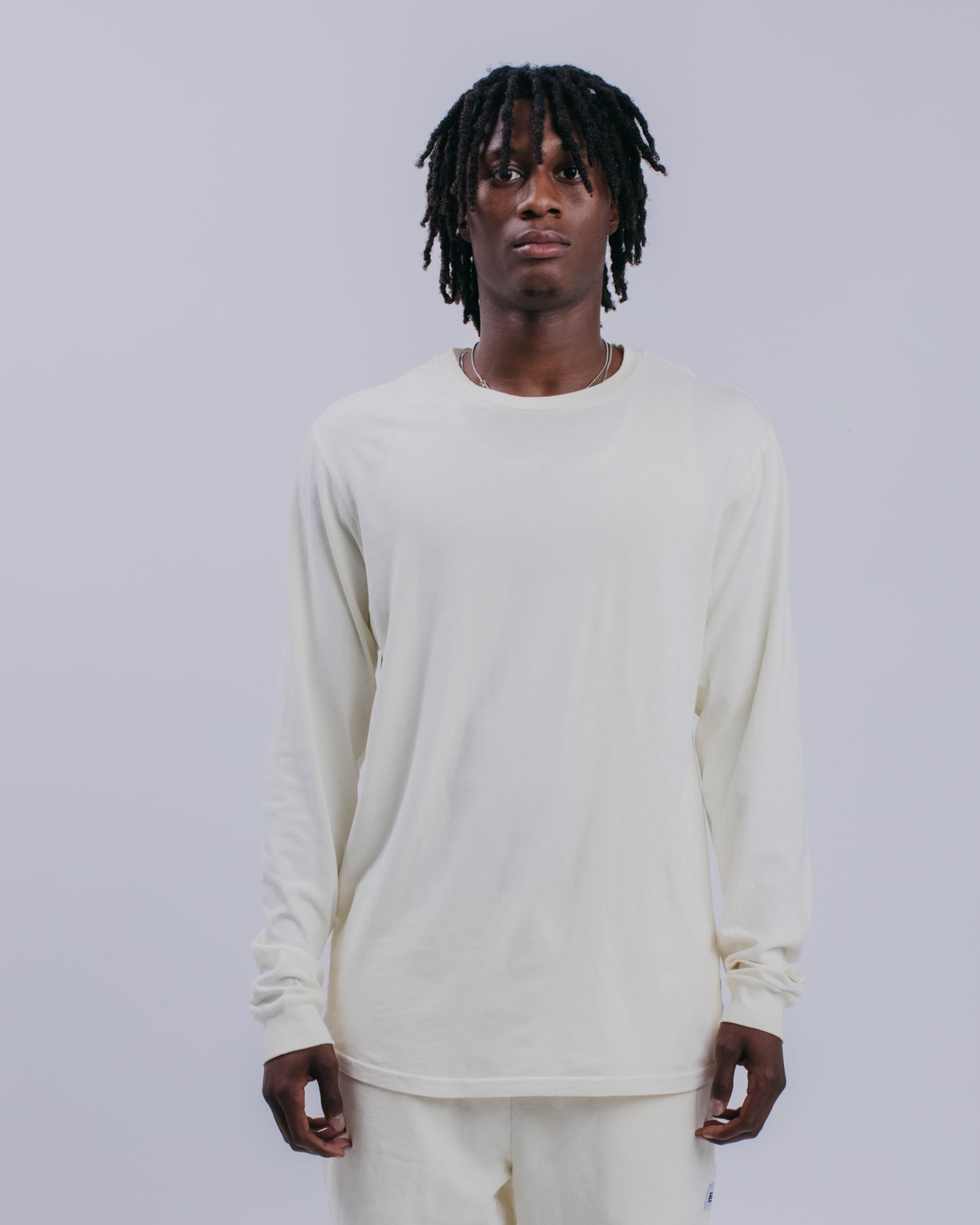 PREMIUM L/S TEE - NATURAL