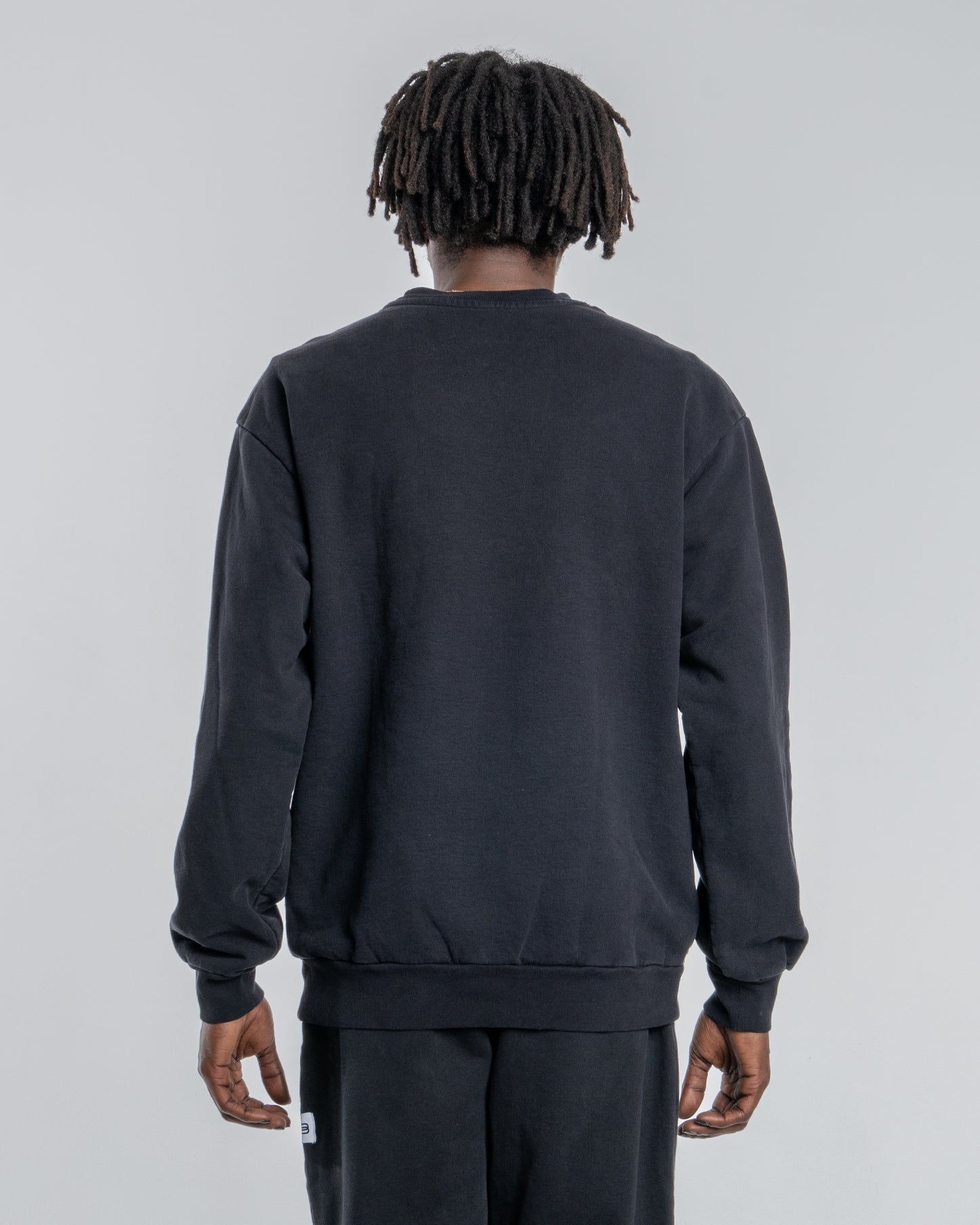 DARVIN SWEATSHIRT - JET BLACK