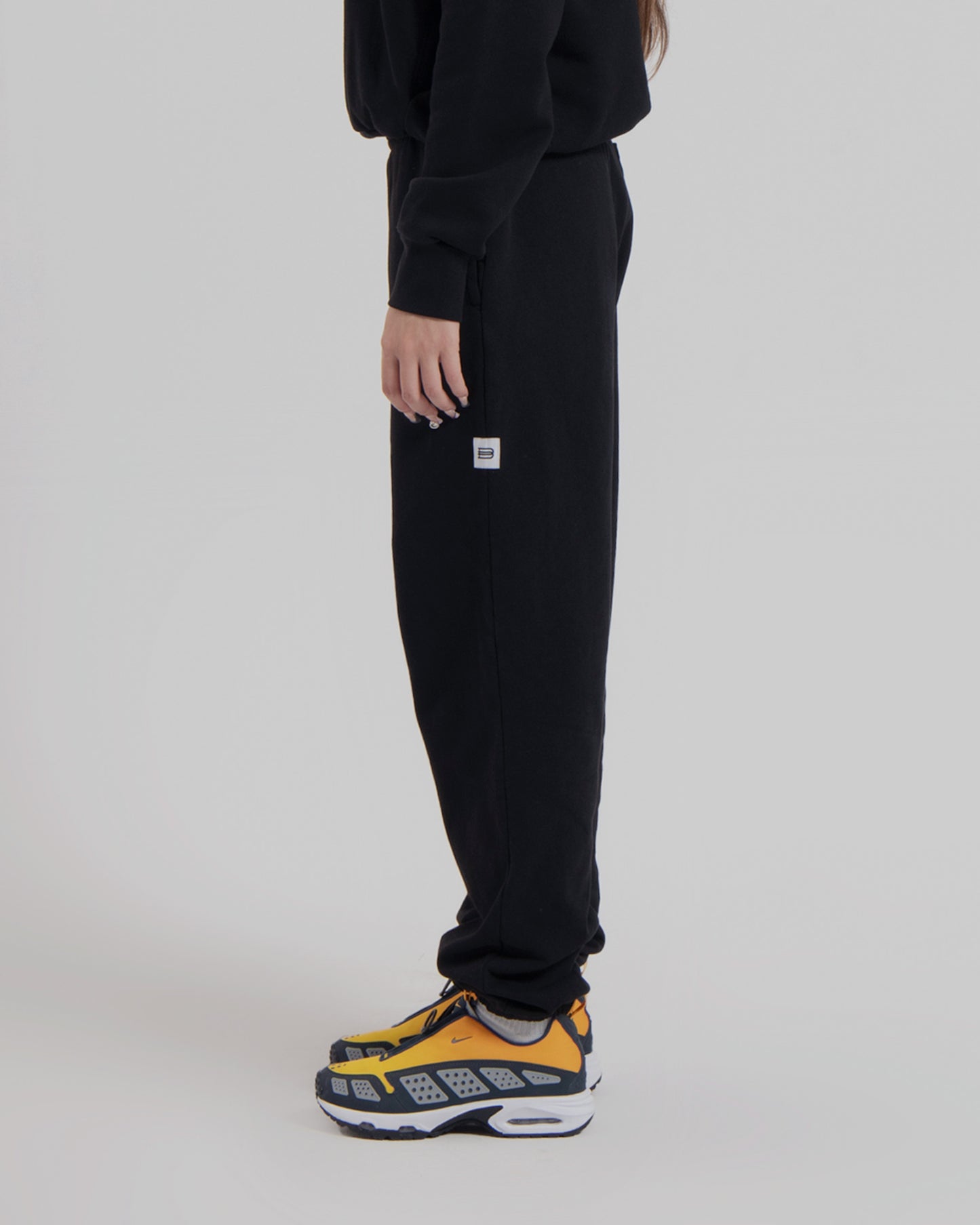 WOMENS LW FLEECE PANTS - JET BLACK
