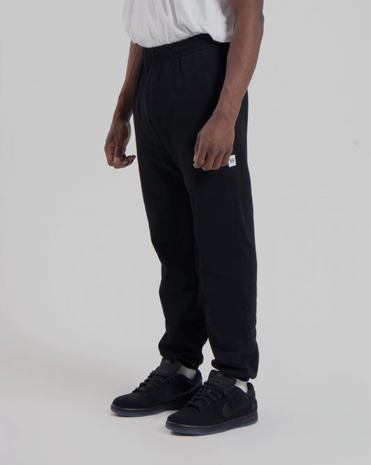 MENS LW FLEECE PANTS - JET BLACK