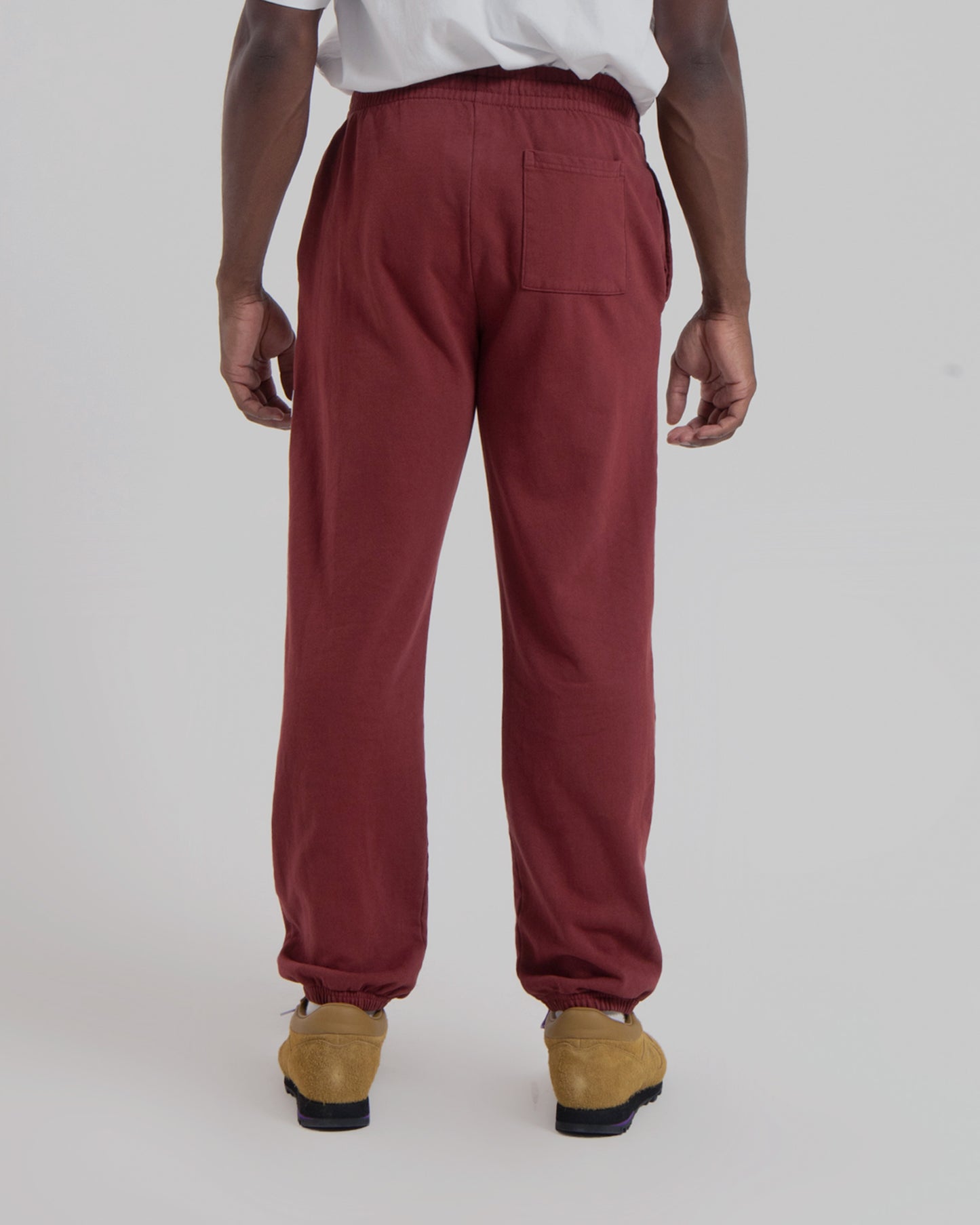 MENS LW FLEECE PANTS - MARSALA