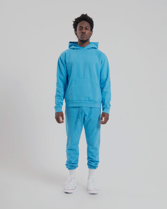 HEAVYWEIGHT HOODIE - MEDIUM BLUE