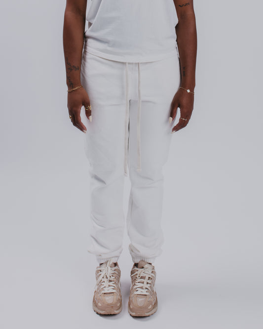 WOMENS SWEATPANTS - BLANC DE BLANC