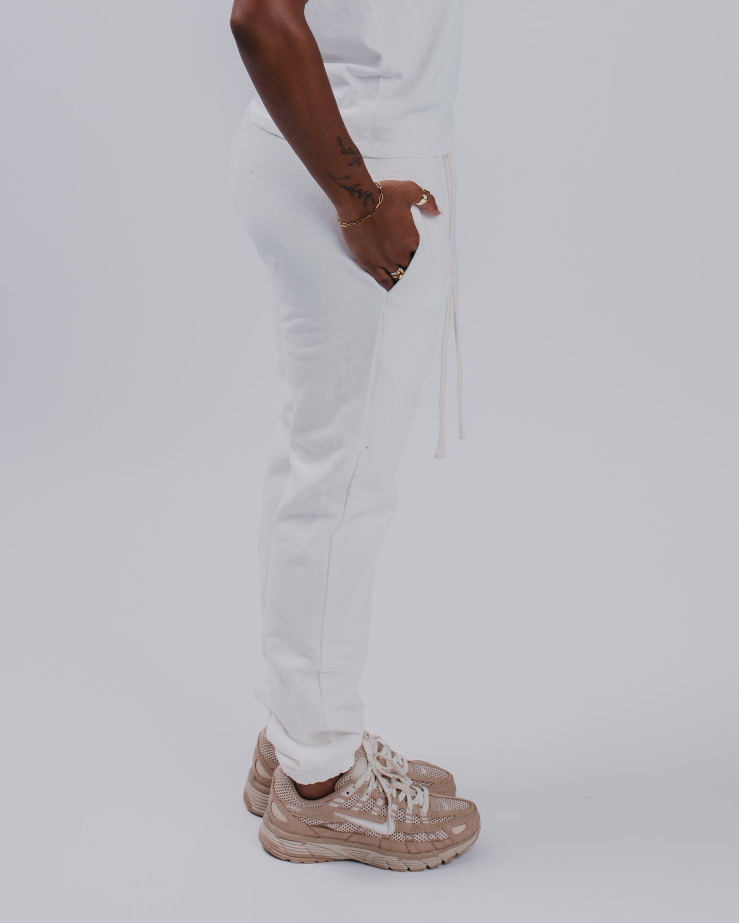 WOMENS SWEATPANTS - BLANC DE BLANC