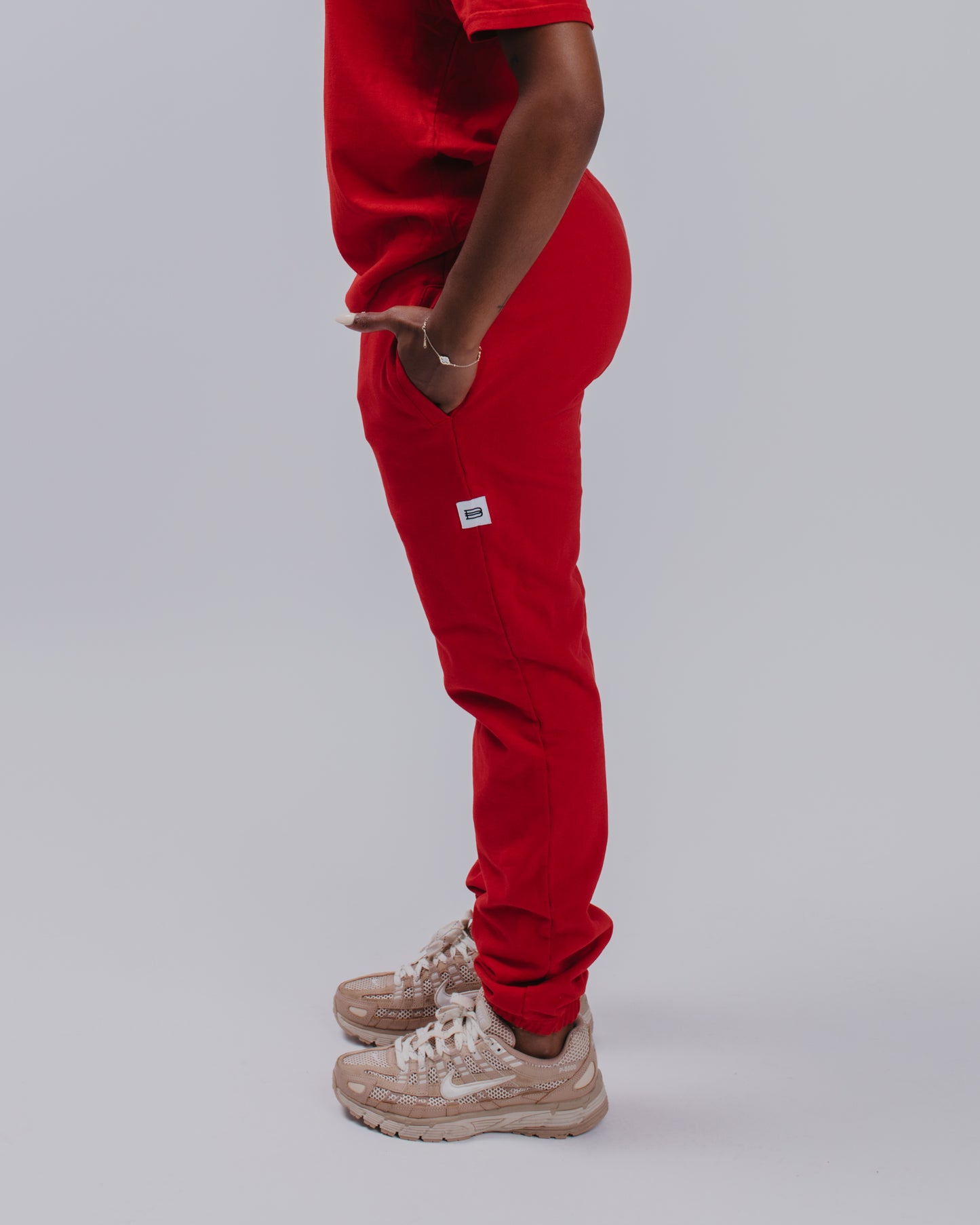 WOMENS SWEATPANTS - LYCHEE