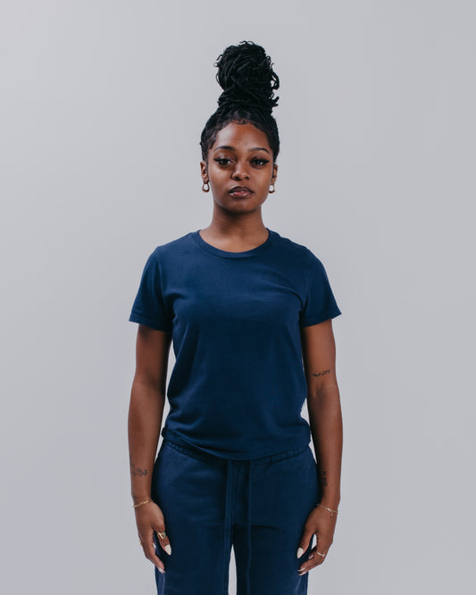 WOMENS STANDARD S/S TEE - SKY CAPTAIN