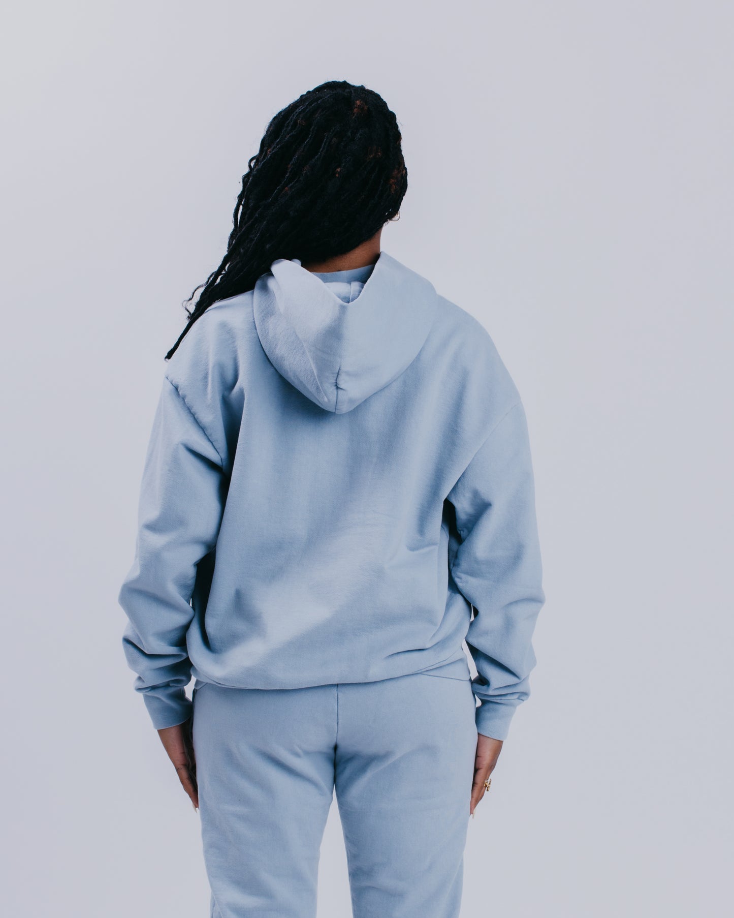 WOMENS ZIP HOODIE - MIRAGE GREY