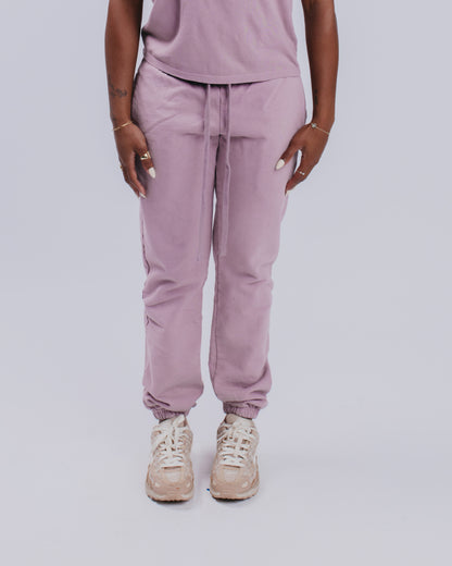 WOMENS SWEATPANTS - PALE ROSE