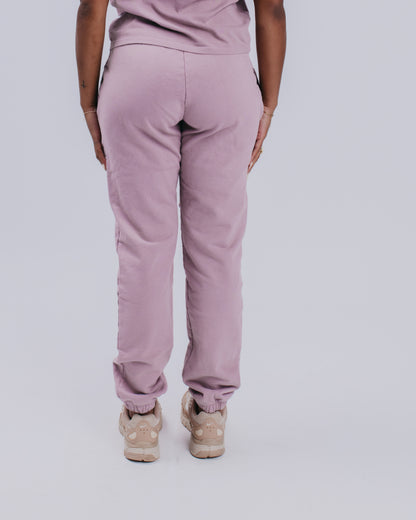 WOMENS SWEATPANTS - PALE ROSE