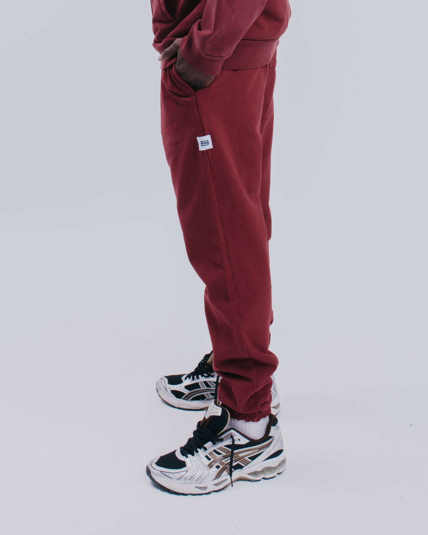 HEAVYWEIGHT SWEATPANT - BURGUNDY