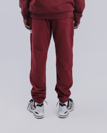 HEAVYWEIGHT SWEATPANT - BURGUNDY