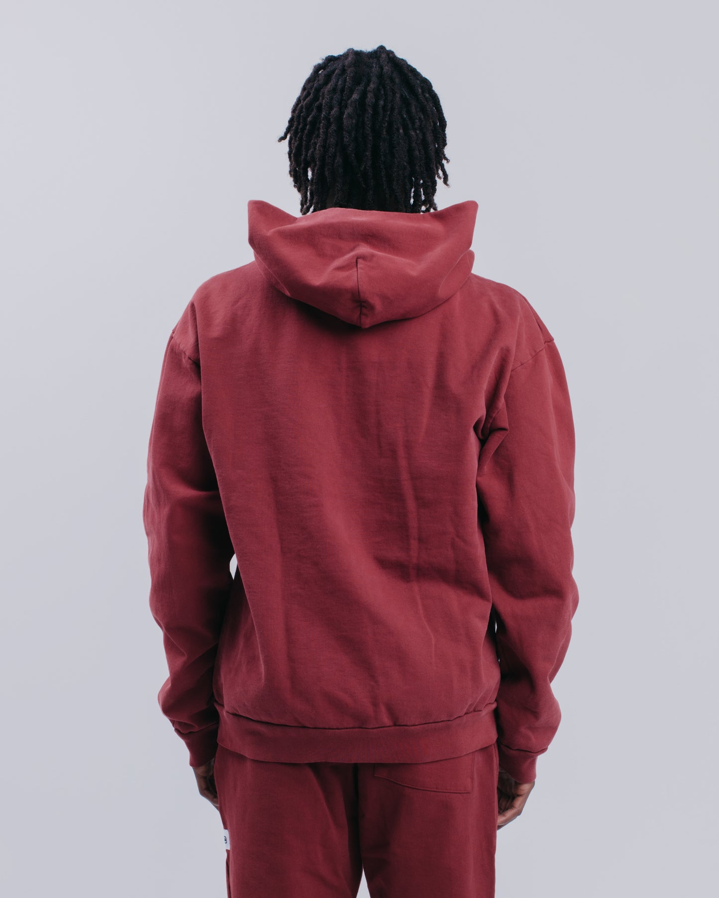 HEAVYWEIGHT HOODIE - BURGUNDY