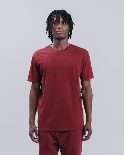 PREMIUM S/S TEE - BURGUNDY