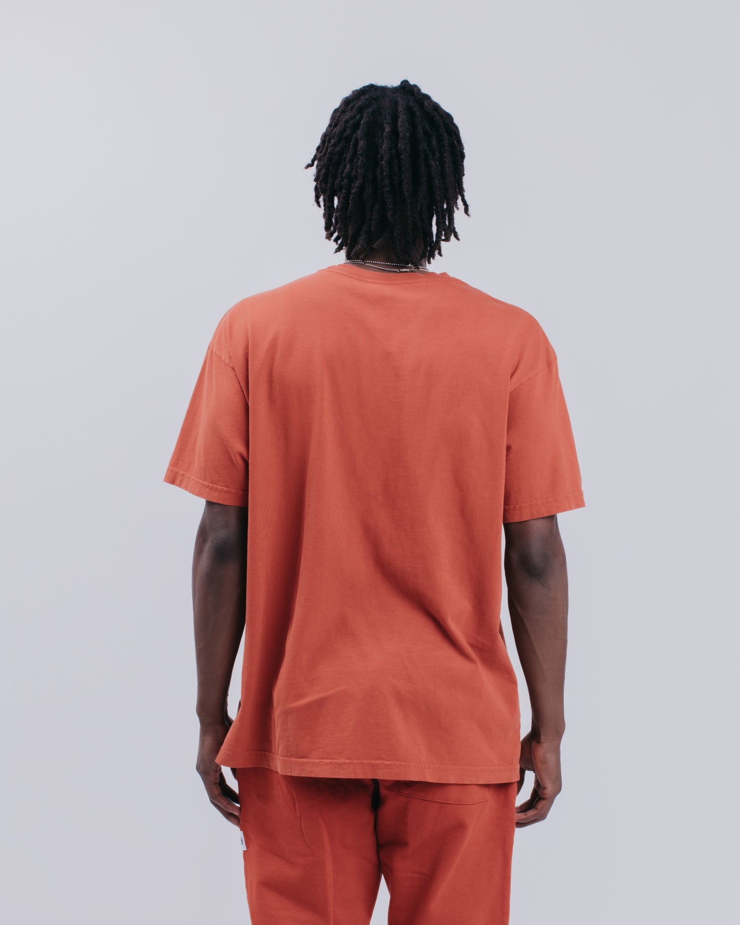 DROP SHOULDER S/S TEE - RUST
