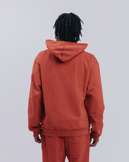 HEAVYWEIGHT HOODIE - RUST