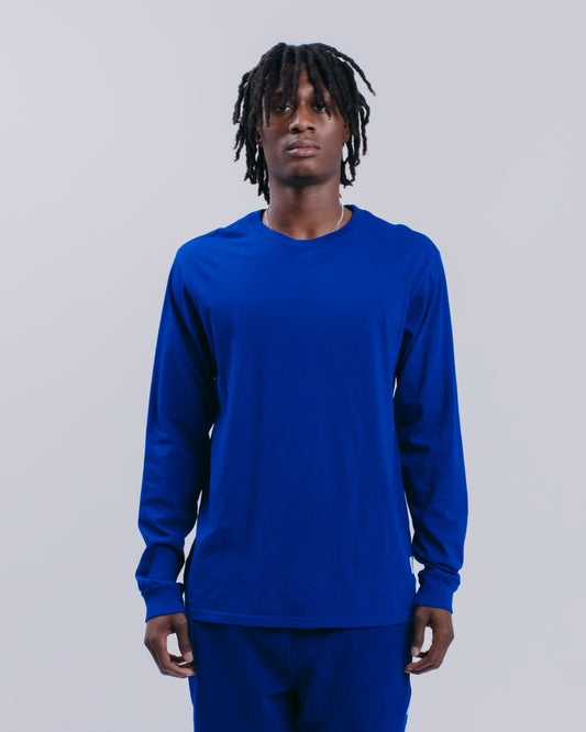 PREMIUM L/S TEE - NAVY
