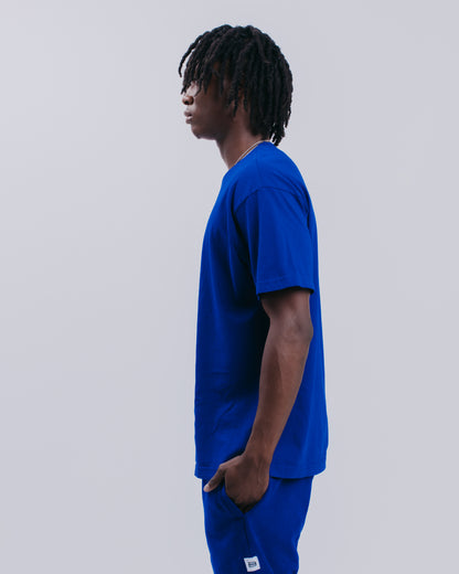 DROP SHOULDER S/S TEE - NAVY