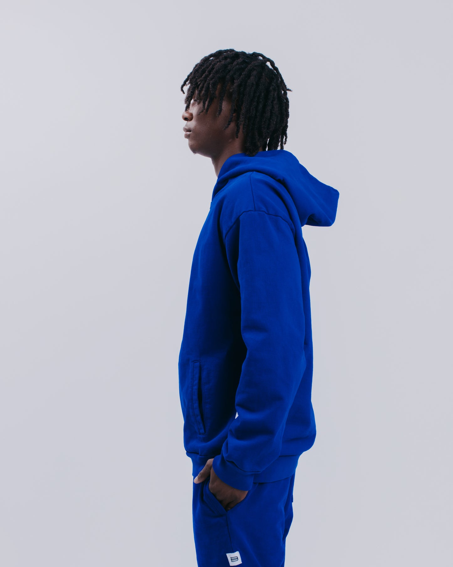 ZIP HOODIE - NAVY