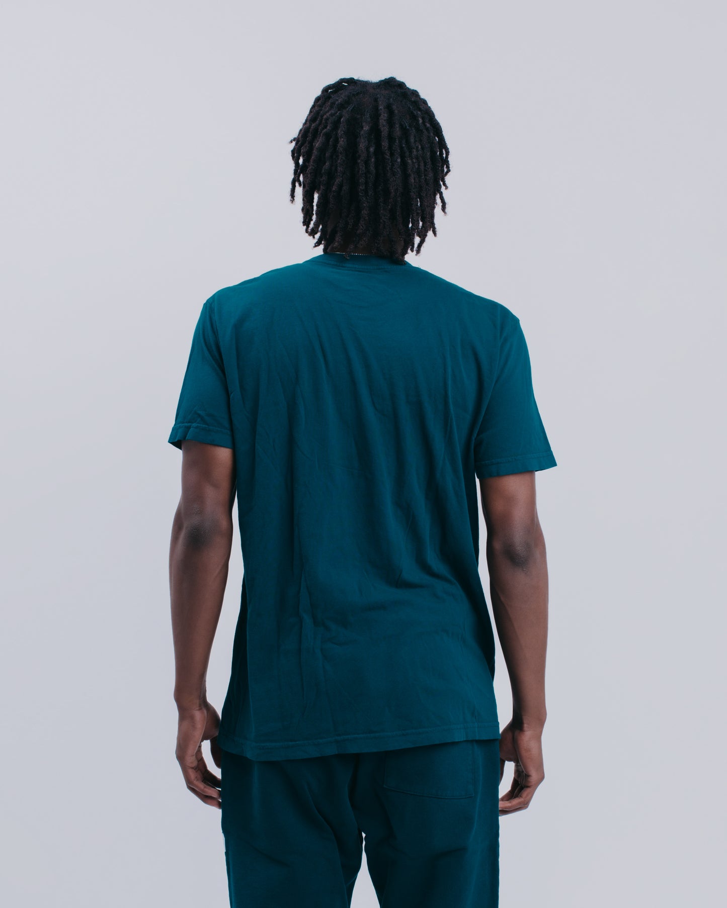 BASIC S/S TEE - HUNTER GREEN