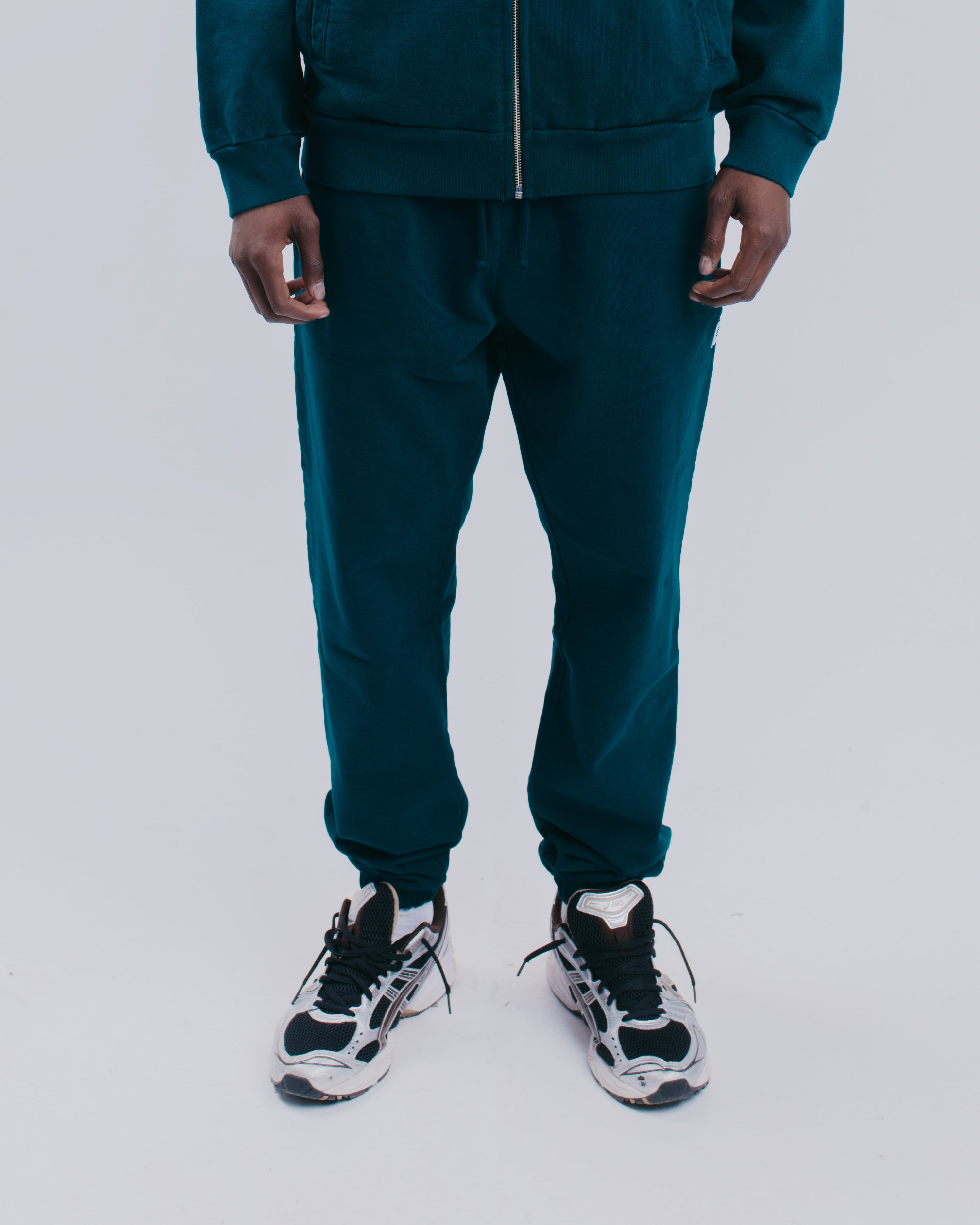 HEAVYWEIGHT SWEATPANT - HUNTER GREEN – Bridgeforth Cotton
