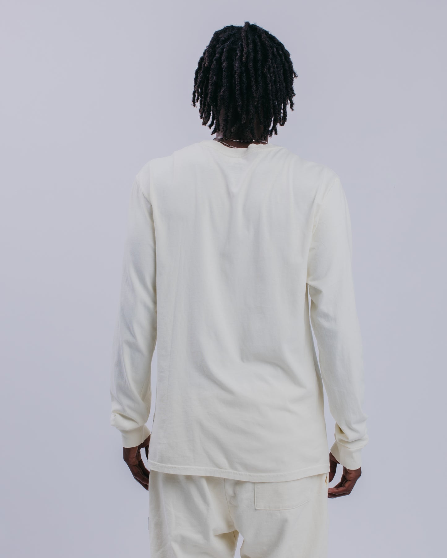 PREMIUM L/S TEE - NATURAL