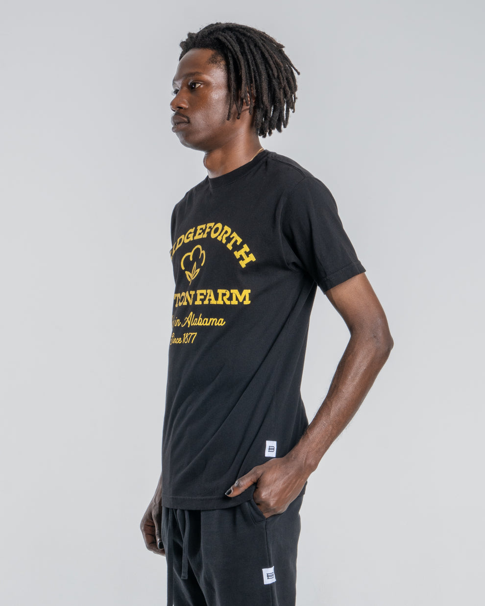 Bridgeforth Cotton GOLDEN ARCH - BLACK – Bridgeforth Cotton