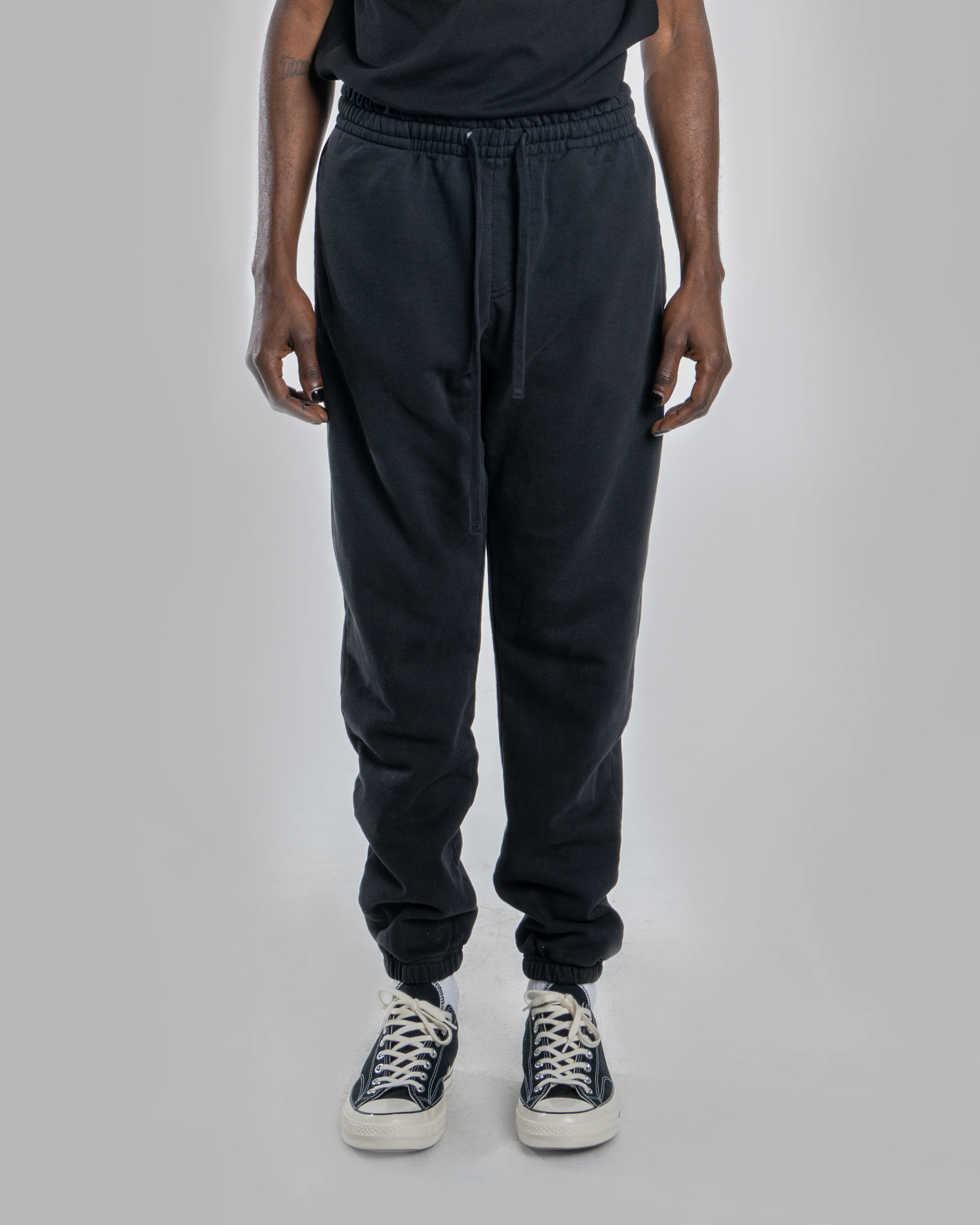 BILLY HEAVYWEIGHT SWEATPANT - JET BLACK