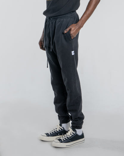 BILLY HEAVYWEIGHT SWEATPANT - JET BLACK