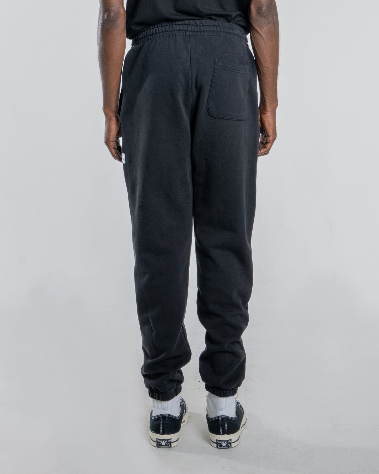 BILLY HEAVYWEIGHT SWEATPANT - JET BLACK