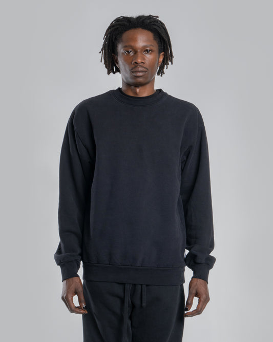 DARVIN SWEATSHIRT - JET BLACK