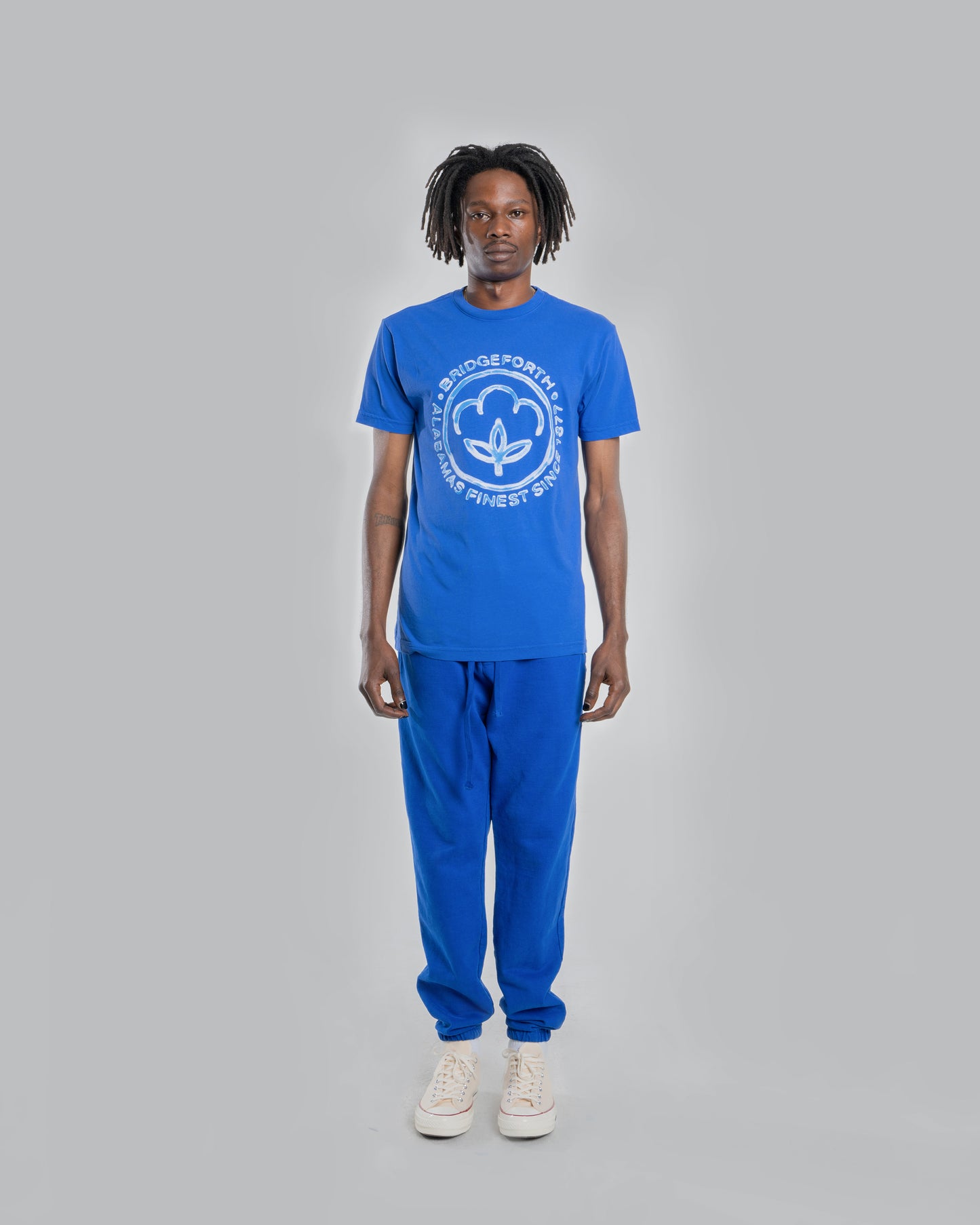 CIRCLE COTTON ICON - GUNTERVILLE BLUE