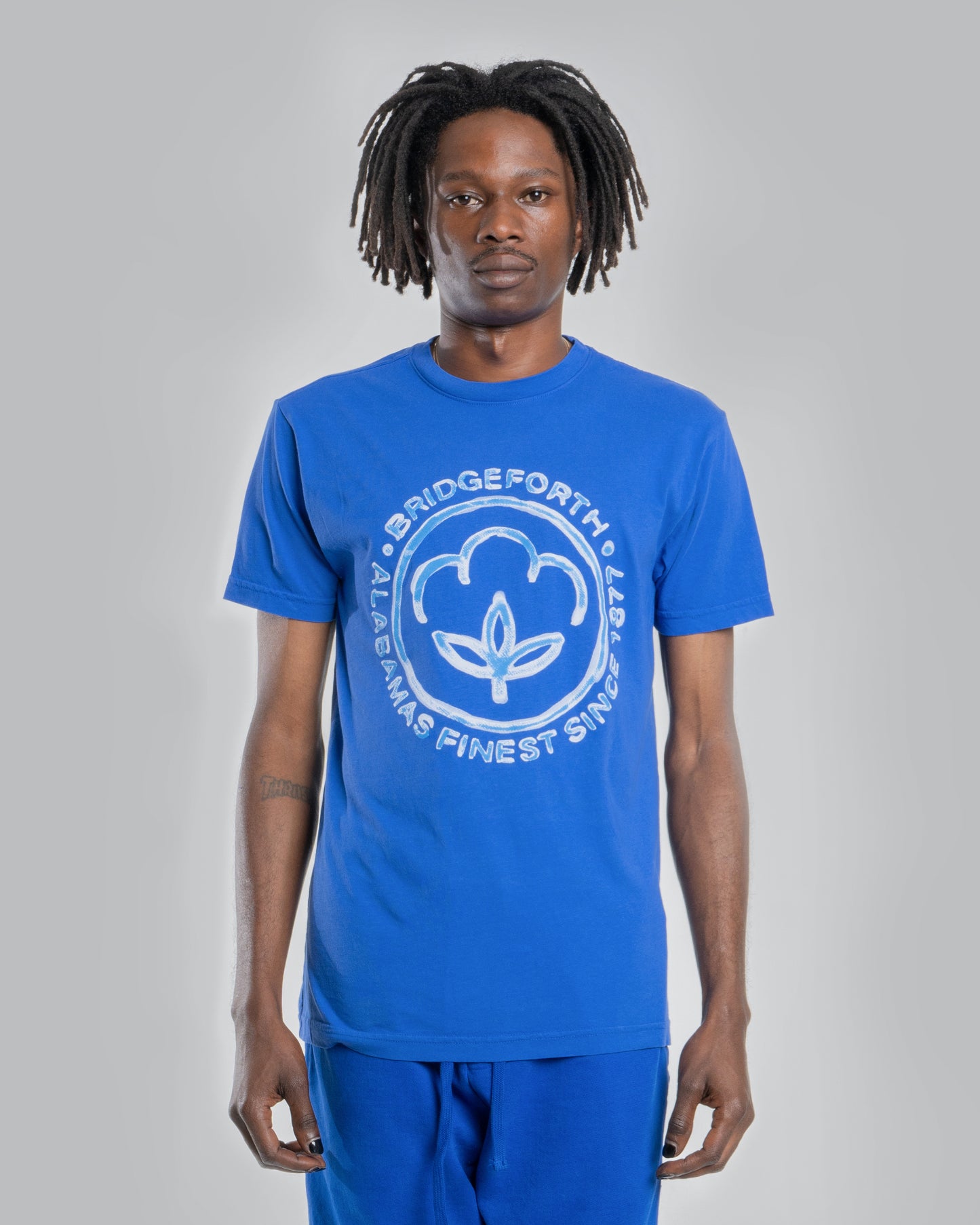 CIRCLE COTTON ICON - GUNTERVILLE BLUE