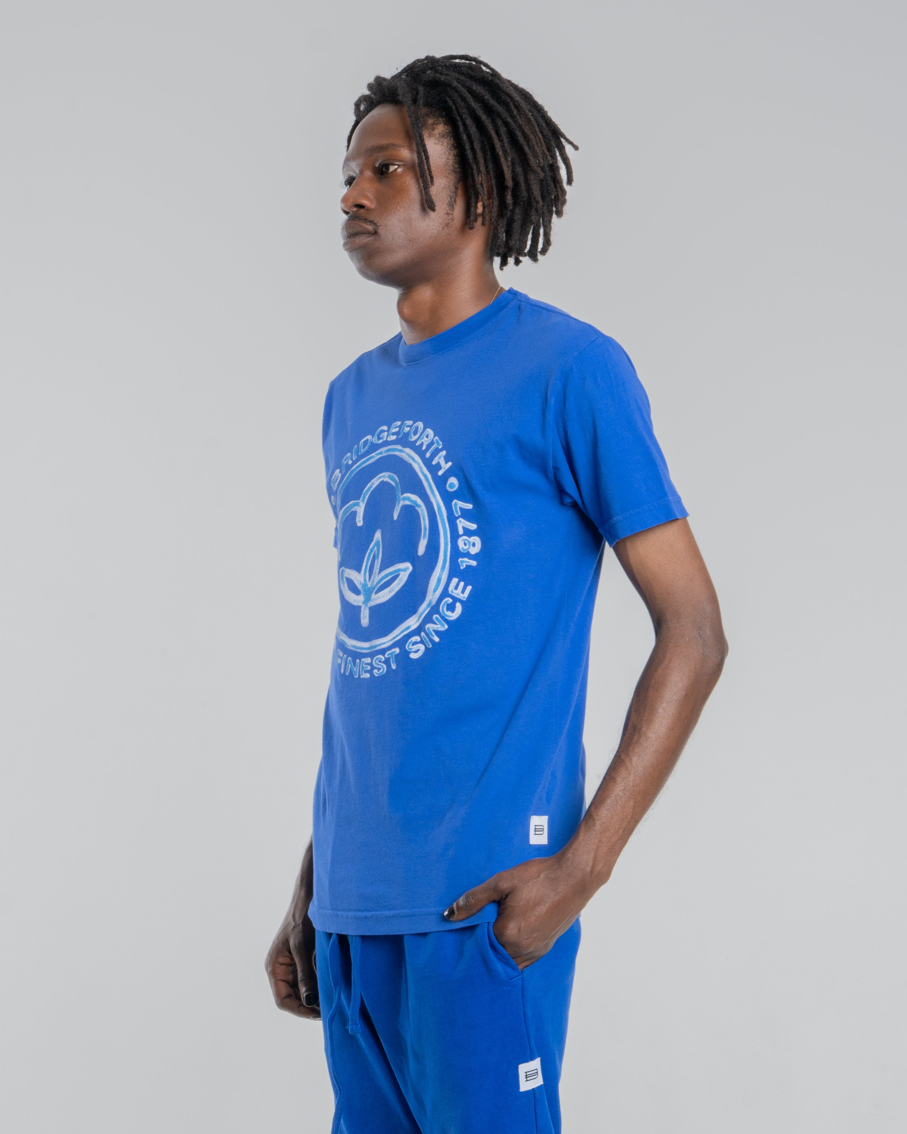 CIRCLE COTTON ICON - GUNTERVILLE BLUE