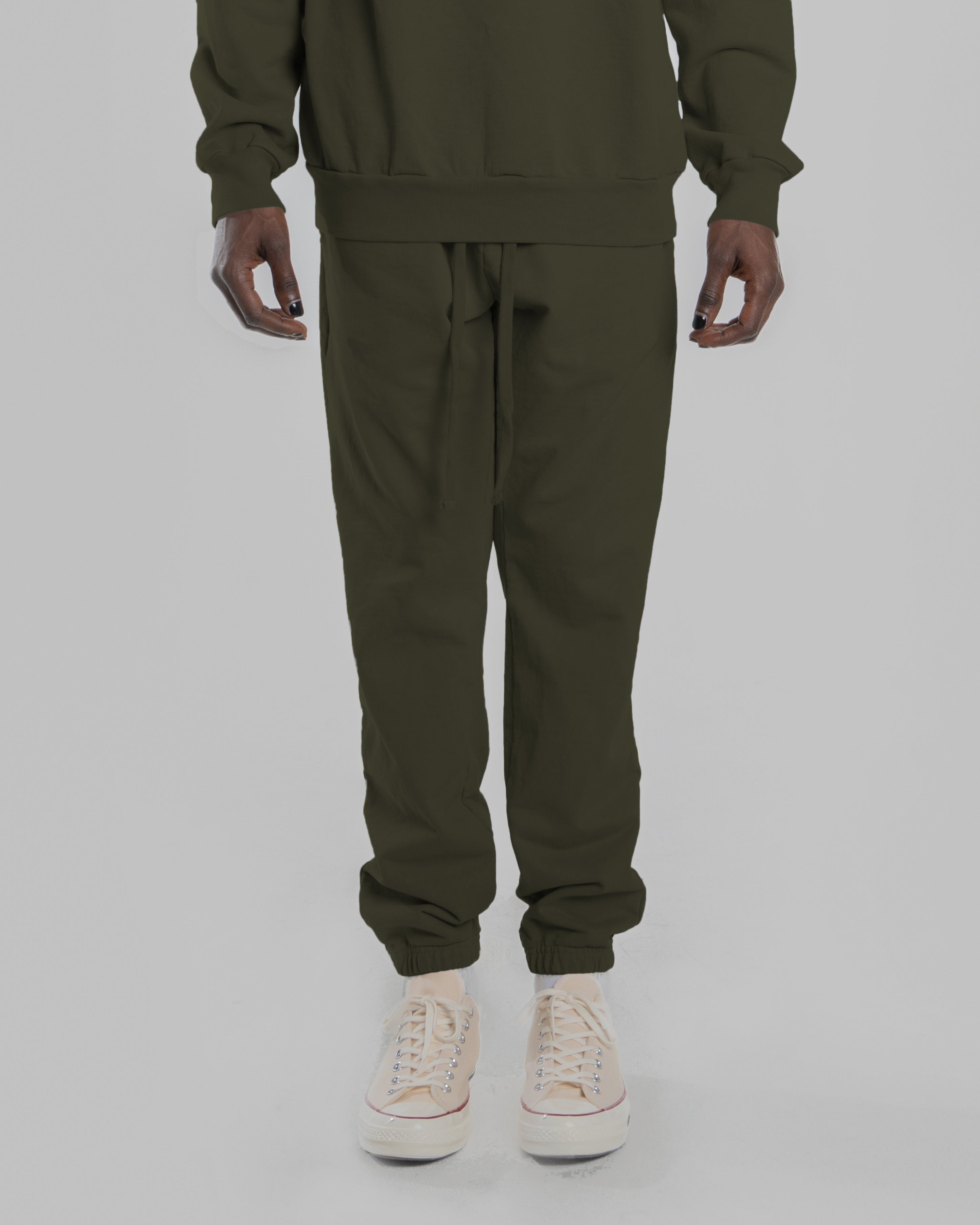 BILLY HEAVYWEIGHT SWEATPANT - OLIVE NIGHT