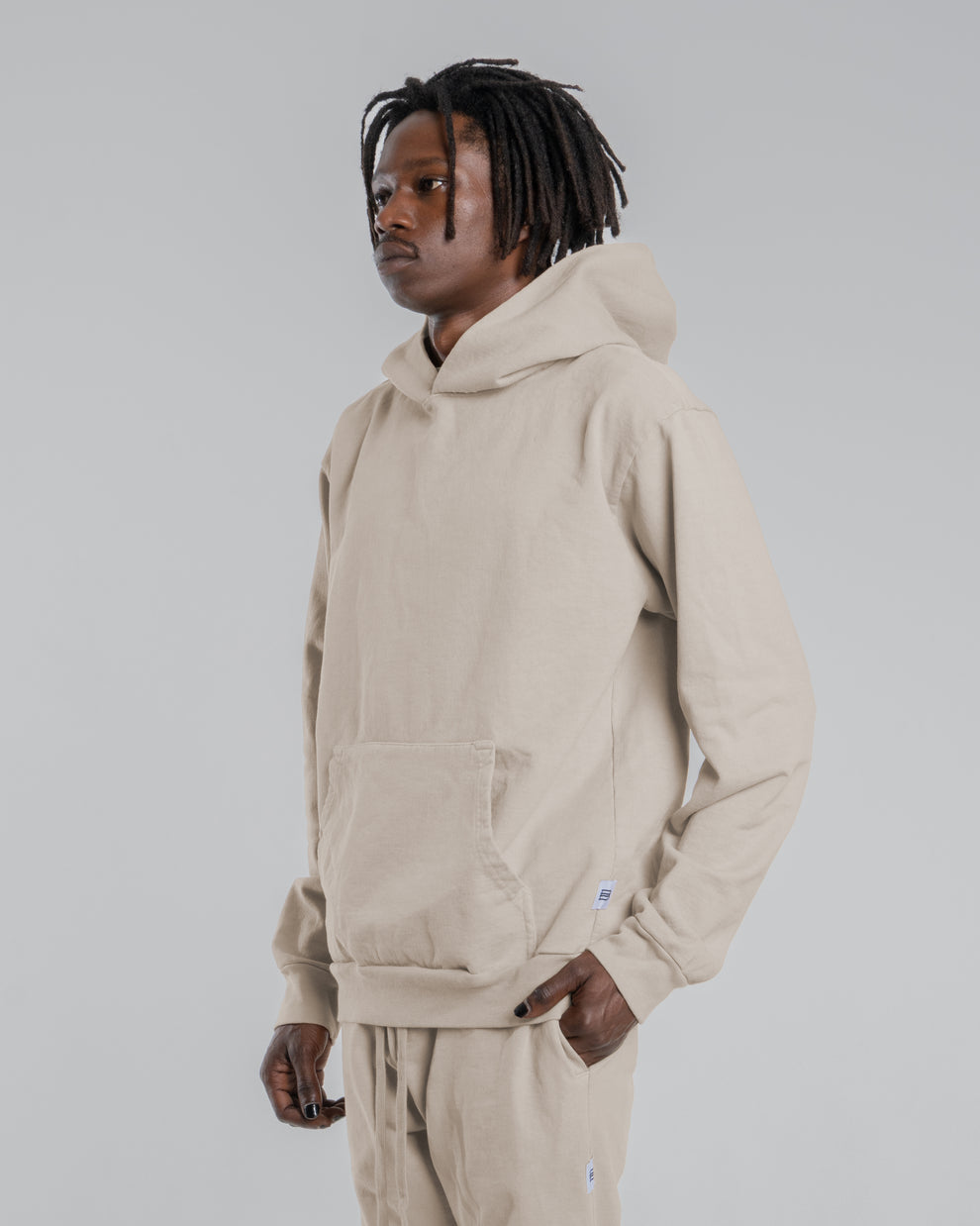 BILLY HEAVYWEIGHT HOOD - NATURAL – Bridgeforth Cotton
