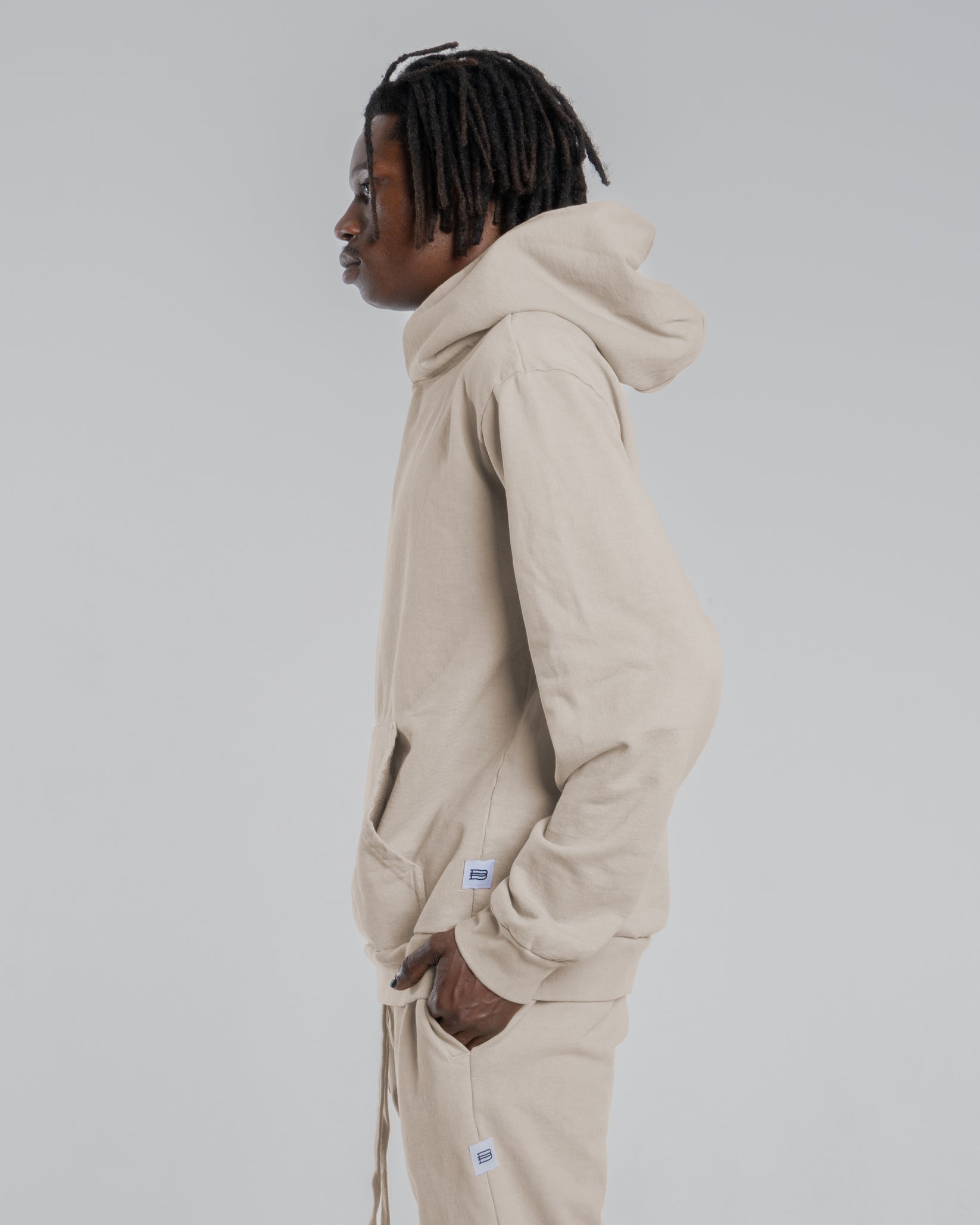 BILLY HEAVYWEIGHT HOOD - NATURAL – Bridgeforth Cotton