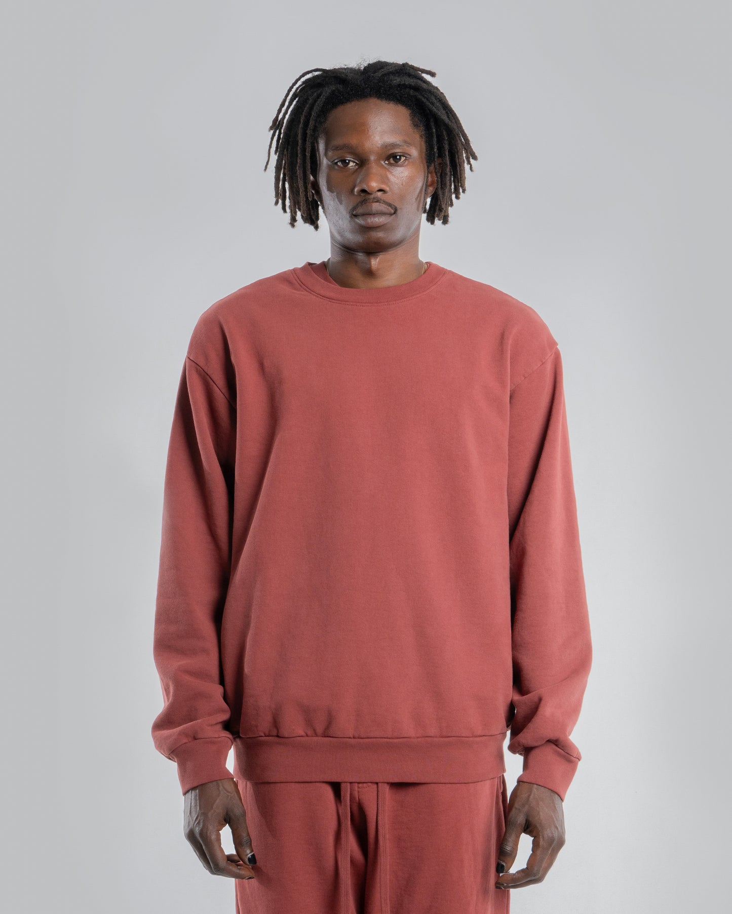 DARVIN SWEATSHIRT - MARSALA