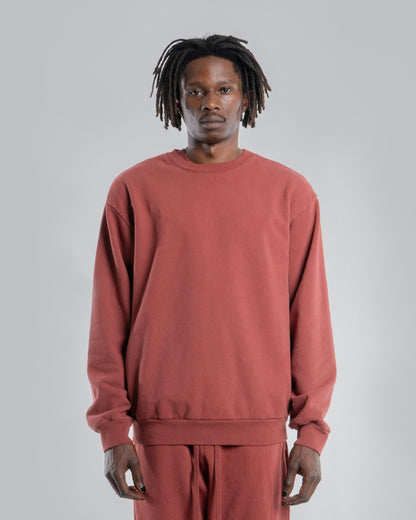 DARVIN SWEATSHIRT - MARSALA