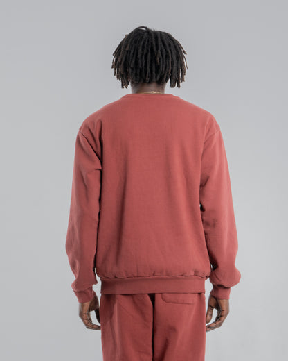 DARVIN SWEATSHIRT - MARSALA