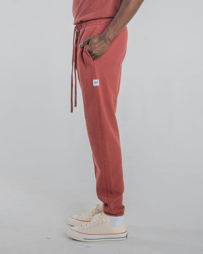 BILLY HEAVYWEIGHT SWEATPANT - MARSALA