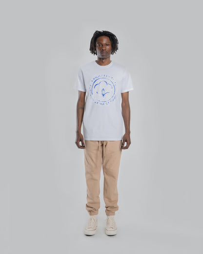 CIRCLE COTTON ICON - WHITE